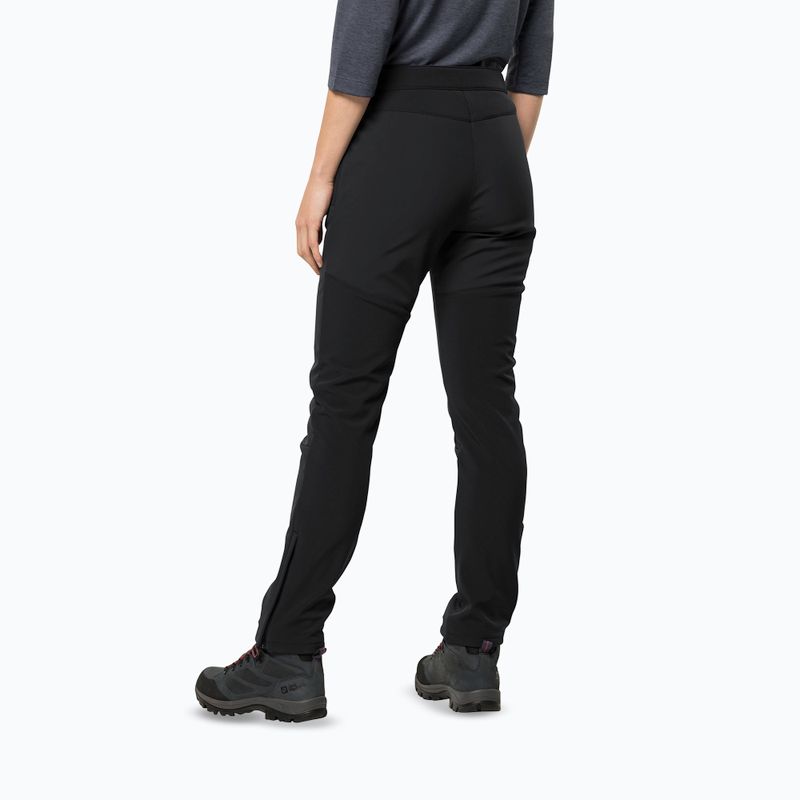 Pantaloni de trekking pentru femei  Jack Wolfskin Stollberg black 2