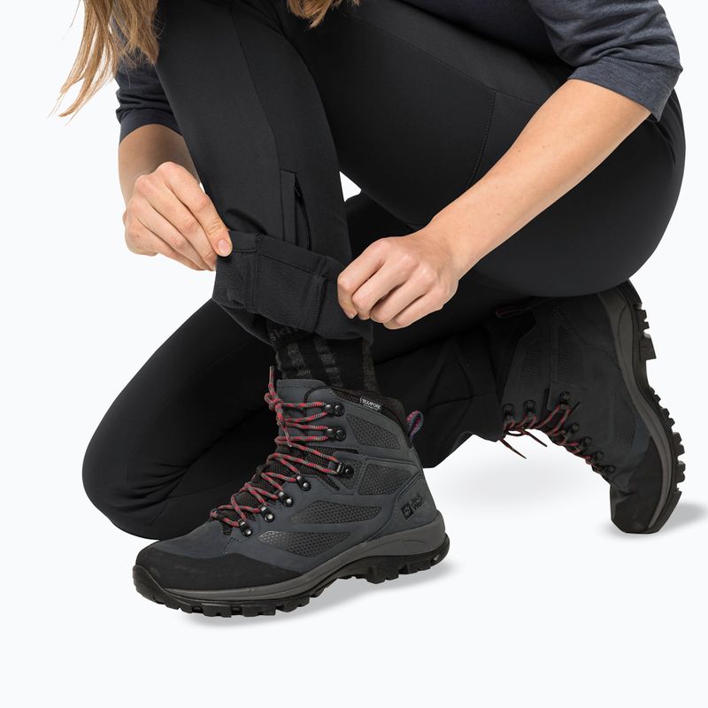 Pantaloni de trekking pentru femei  Jack Wolfskin Stollberg black 4