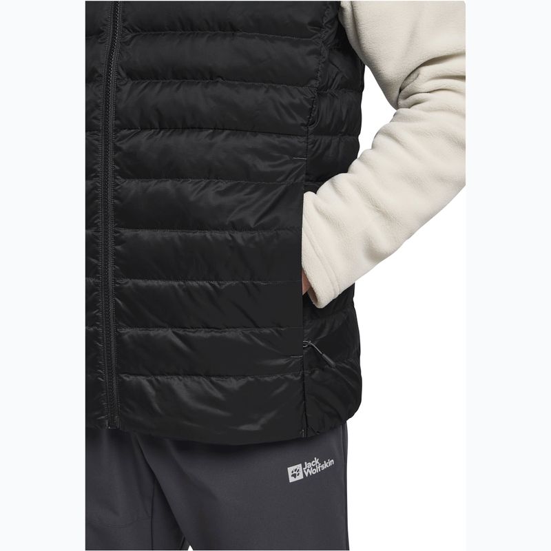 Vestă de trekking pentru bărbați Jack Wolfskin Pilvi Down black 6