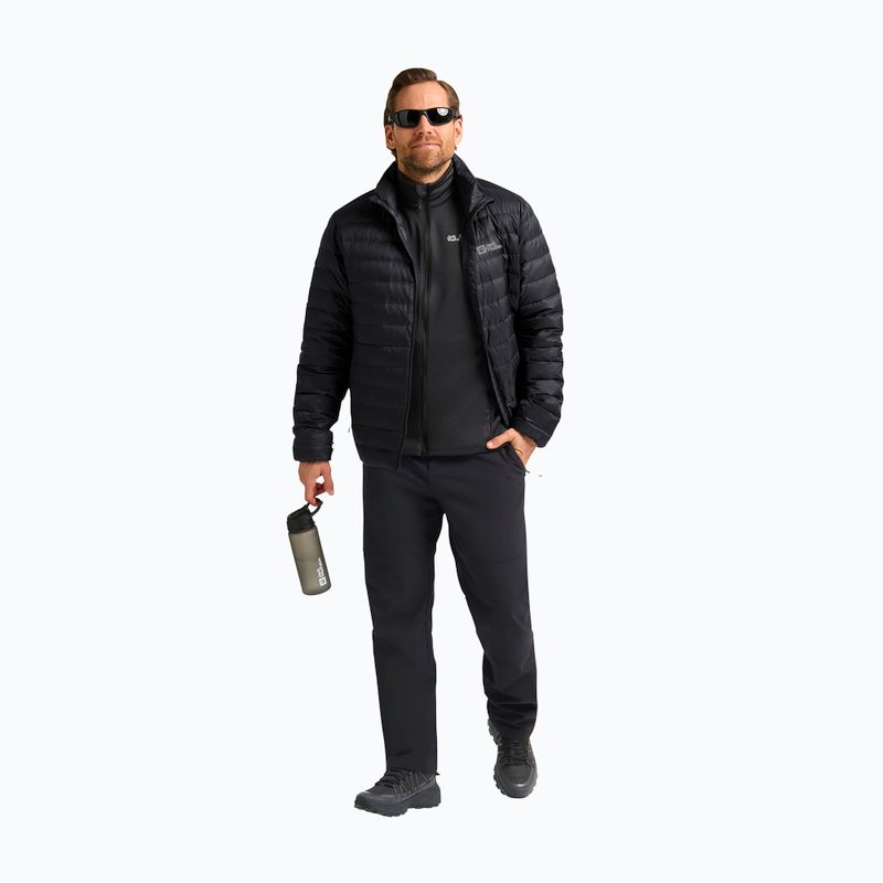 Geacă cu puf pentru bărbați  Jack Wolfskin Pilvi Down black 2