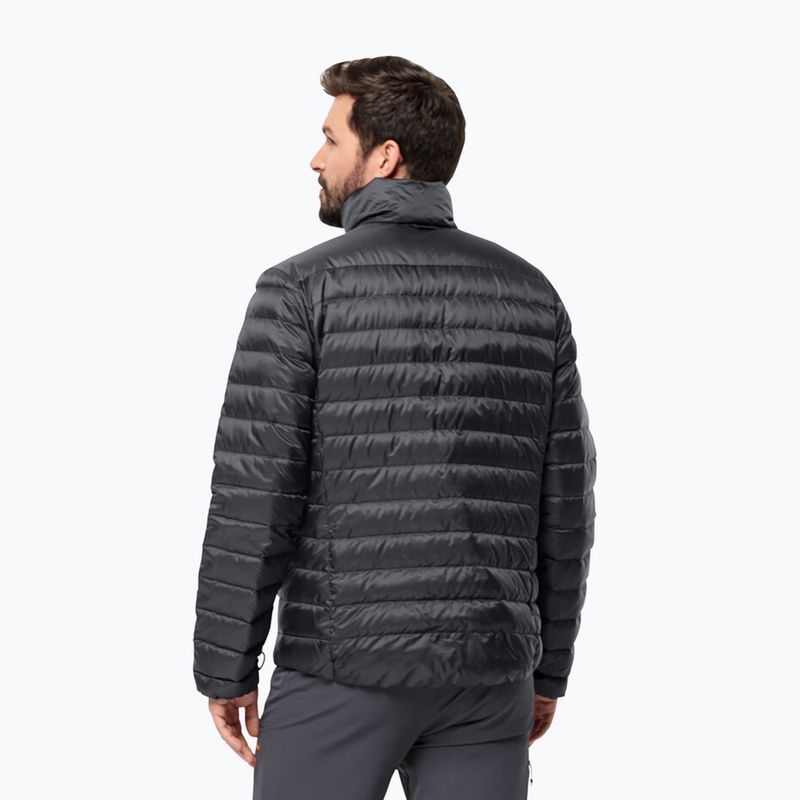 Geacă cu puf pentru bărbați  Jack Wolfskin Pilvi Down black 2