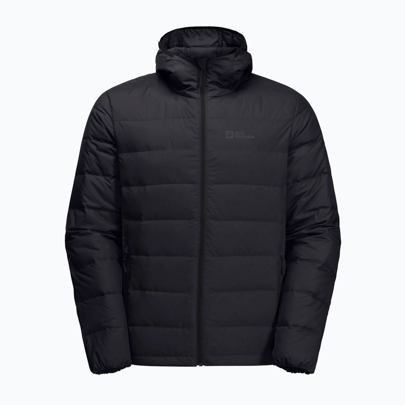 Jack Wolfskin Jack Wolfskin Ather Down Hoody jachetă de ploaie negru pentru bărbați 6