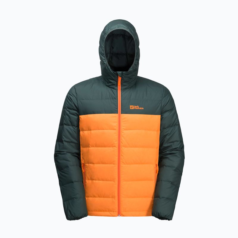 Jack Wolfskin Ather Down Hoody jachetă de ploaie Dragon Fire pentru bărbați 7