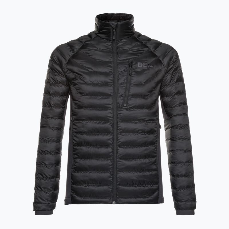 Jack Wolfskin Routeburn Pro Ins jachetă de bărbați în jos negru 6