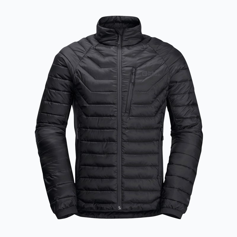 Jack Wolfskin Routeburn Pro Ins jachetă de bărbați în jos negru 11