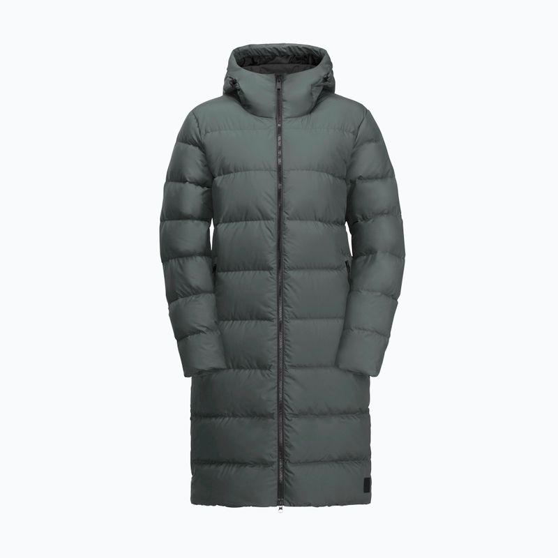 Palton de puf pentru femei Jack Wolfskin Frozen Palace slate green 6