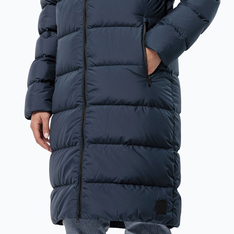 Palton de puf pentru femei Jack Wolfskin Frozen Palace night blue 3