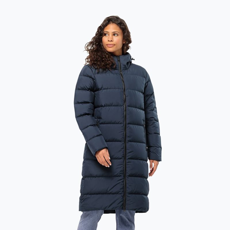 Palton de puf pentru femei Jack Wolfskin Frozen Palace night blue