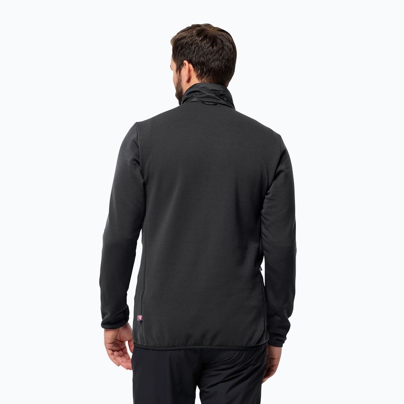 Jack Wolfskin jachetă de ploaie pentru bărbați Feldberg Luntal 3in1 negru 5