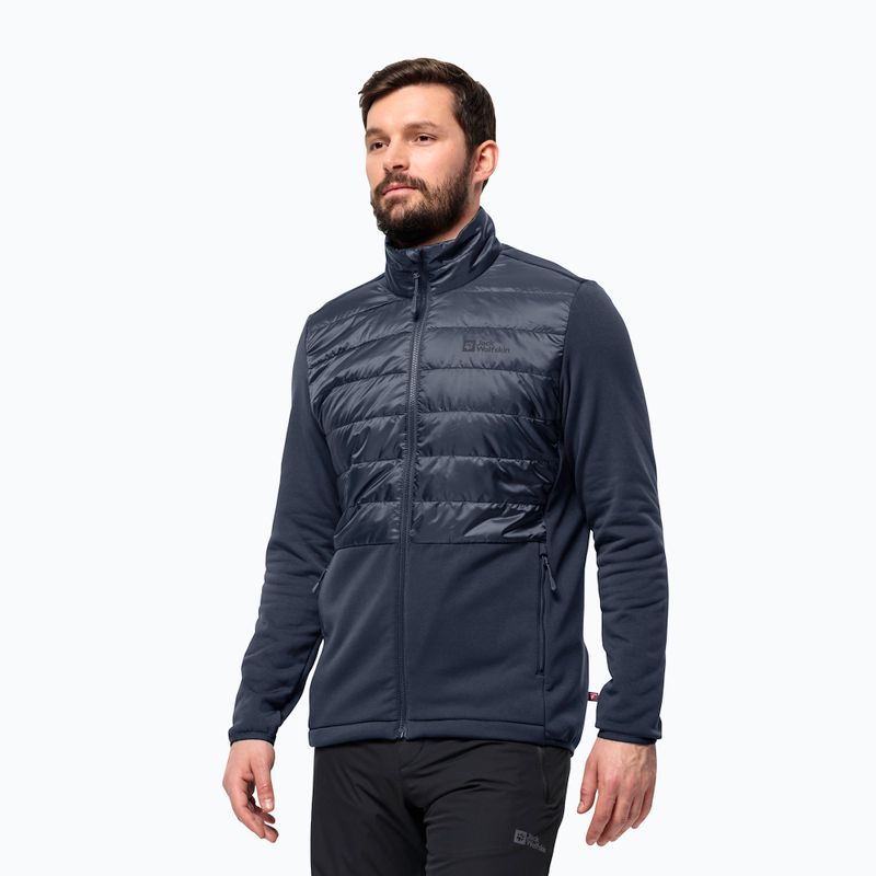 Jack Wolfskin jachetă de ploaie pentru bărbați Feldberg Luntal 3in1 albastru noapte 3