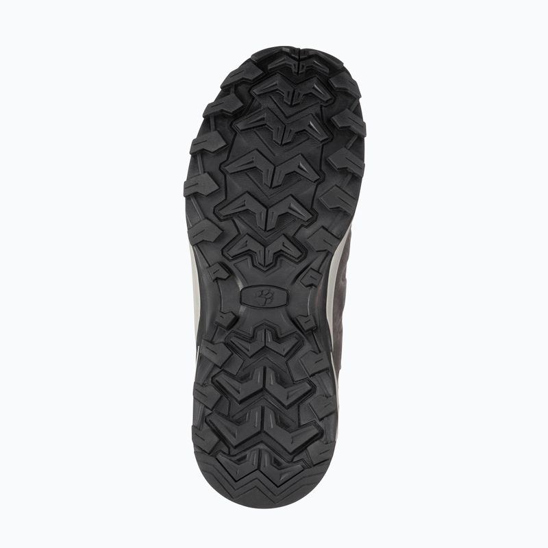 Jack Wolfskin Refugio Prime Texapore Mid pentru bărbați, cizme de trekking gri ardezie 15