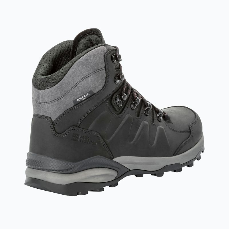 Jack Wolfskin Refugio Prime Texapore Mid Phantom cizme de trekking pentru bărbați phantom 16