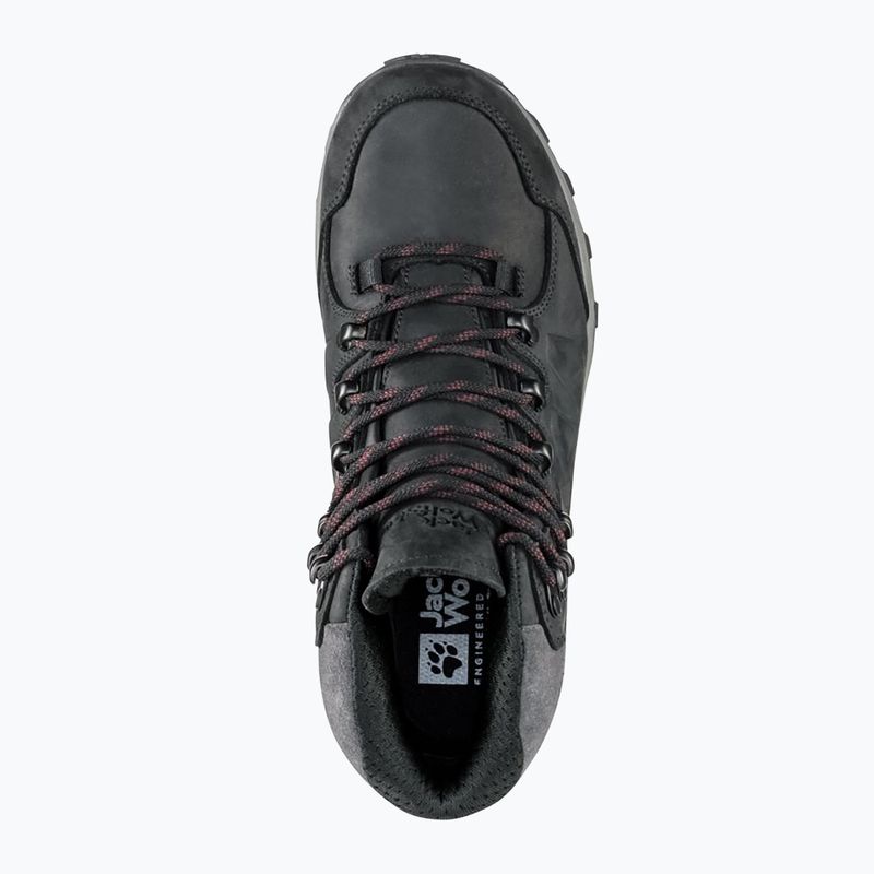 Încălțăminte de trekking pentru femei Jack Wolfskin Refugio Prime Texapore Mid phantom 12