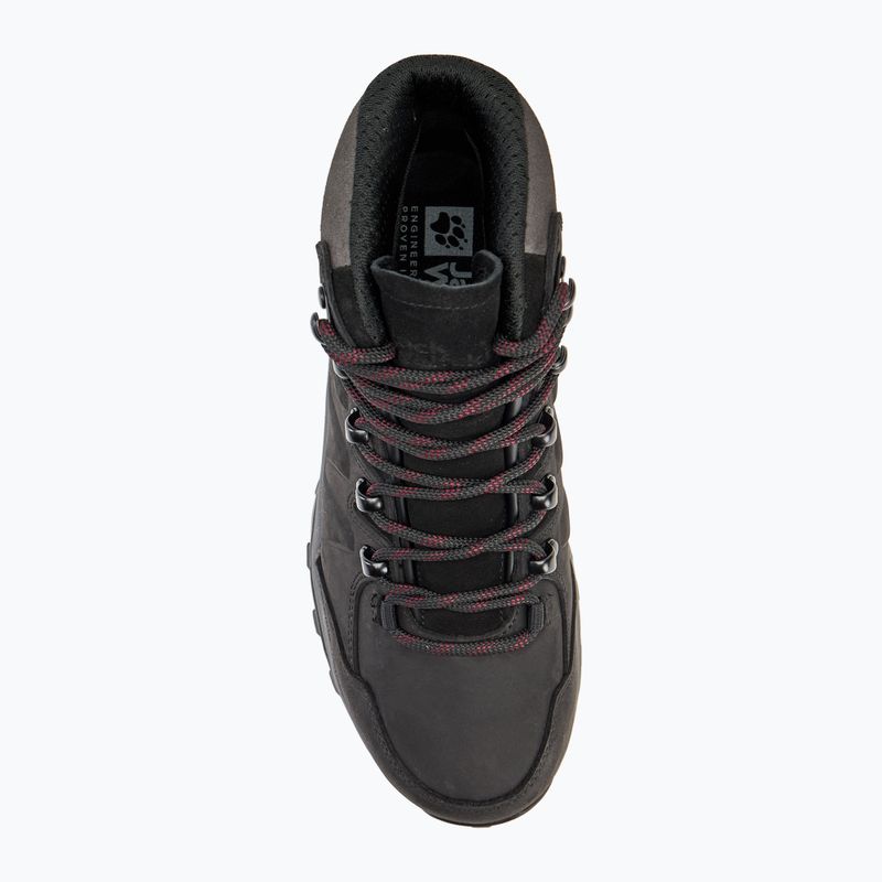 Încălțăminte de trekking pentru femei Jack Wolfskin Refugio Prime Texapore Mid phantom 5