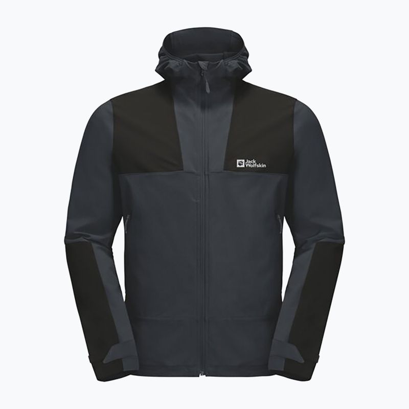 Jachetă softshell pentru bărbați Jack Wolfskin Andur phantom 6