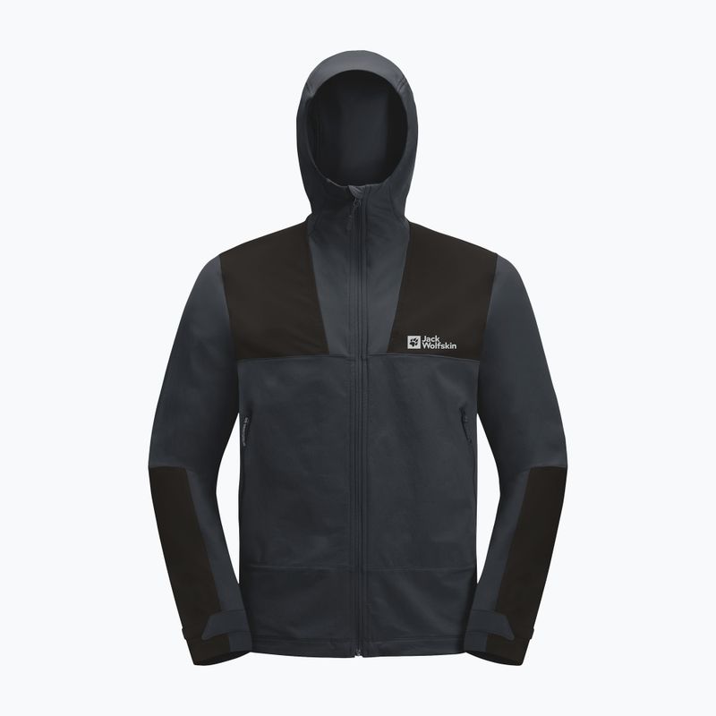 Jachetă softshell pentru bărbați Jack Wolfskin Andur phantom 5