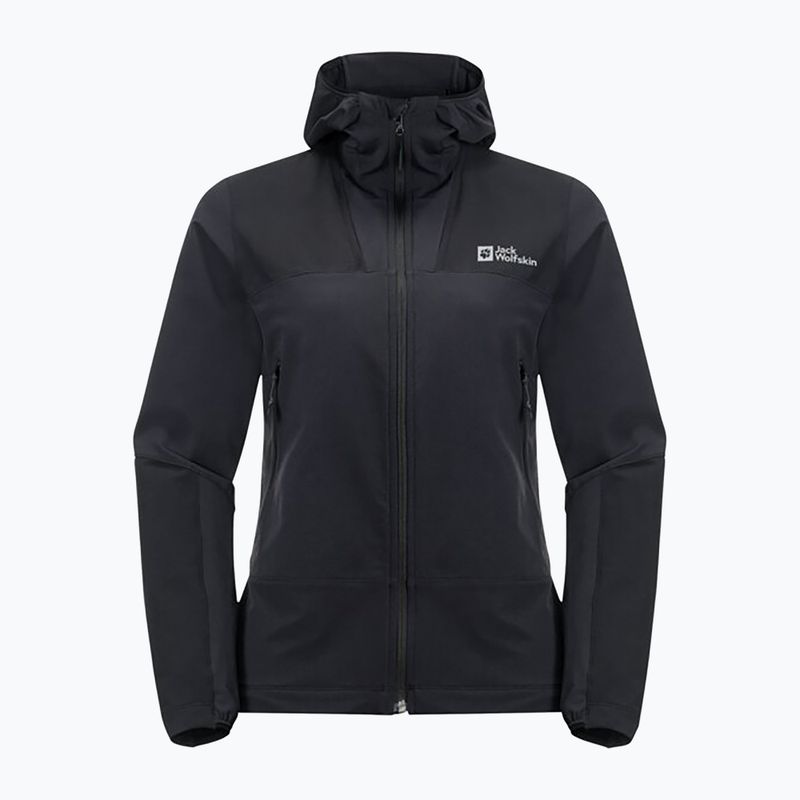 Jachetă softshell pentru femei Jack Wolfskin Andur black 6