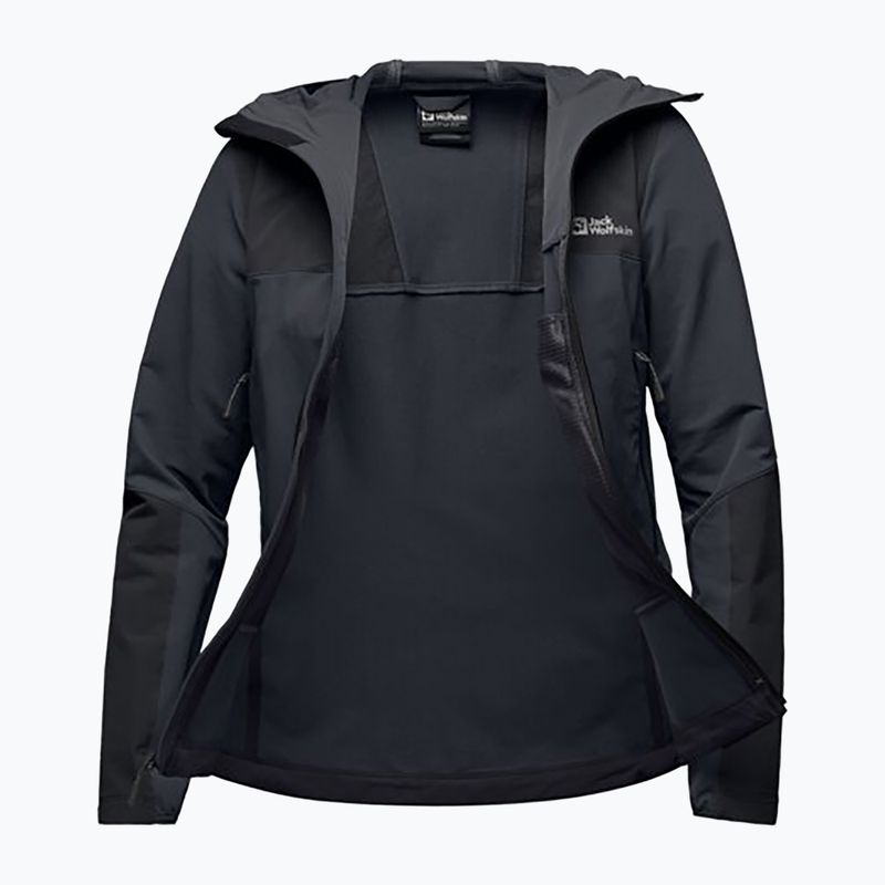 Jachetă softshell pentru femei Jack Wolfskin Andur black 7