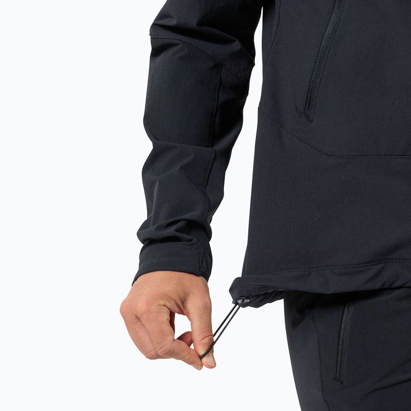 Jachetă softshell pentru femei Jack Wolfskin Andur black 5