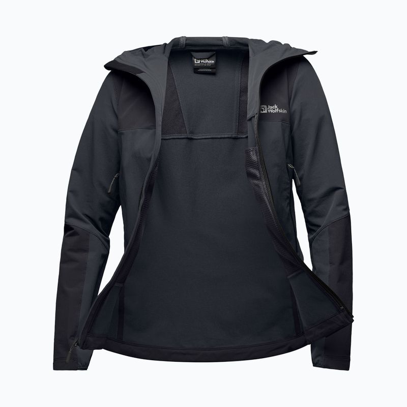 Jachetă softshell pentru femei Jack Wolfskin Andur black 7
