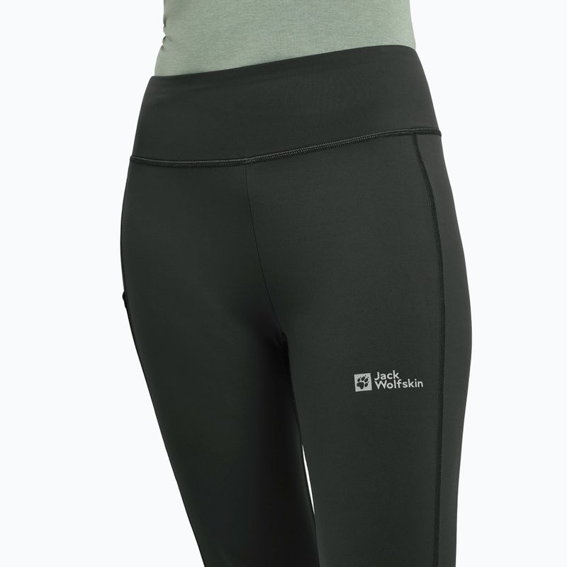 Pantaloni de trekking pentru femei Jack Wolfskin Klintal Tights black 4