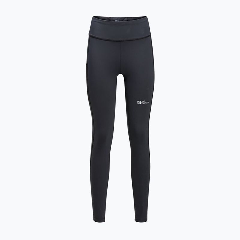 Pantaloni de trekking pentru femei Jack Wolfskin Klintal Tights black 4