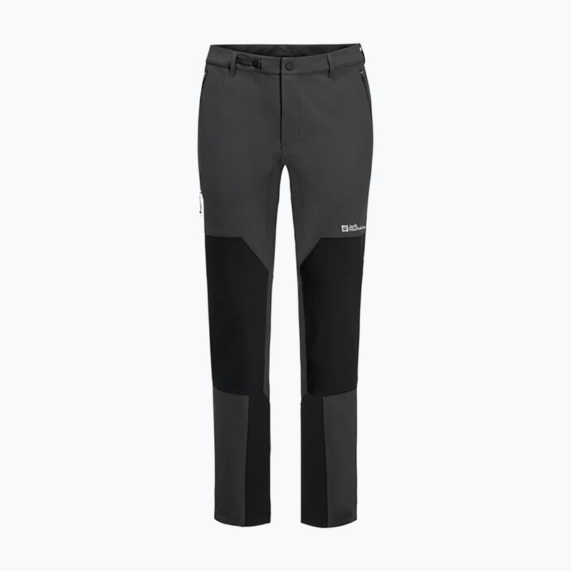 Pantaloni softshell pentru bărbați Jack Wolfskin Andur phantom 6