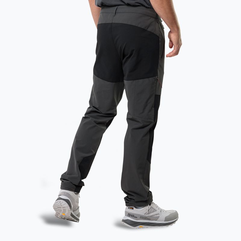Pantaloni softshell pentru bărbați Jack Wolfskin Andur phantom 2