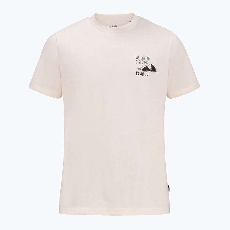 Tricou pentru bărbați Jack Wolfskin Discover sea shell