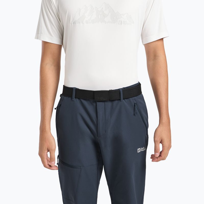 Curea pentru pantaloniJack Wolfskin Hidden black 4