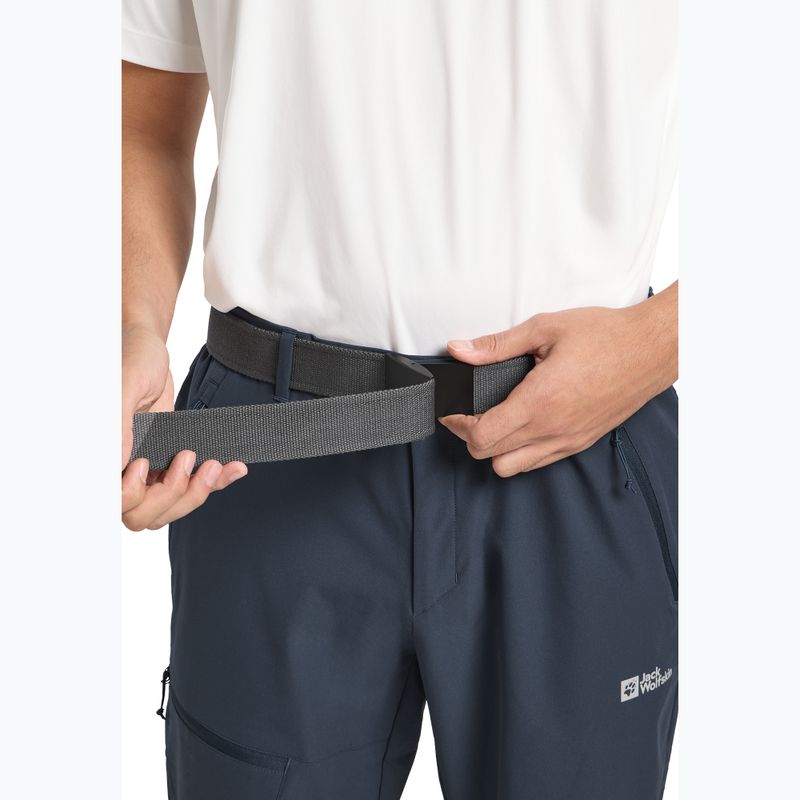 Curea pentru pantaloni Jack Wolfskin Hidden dark grey 6