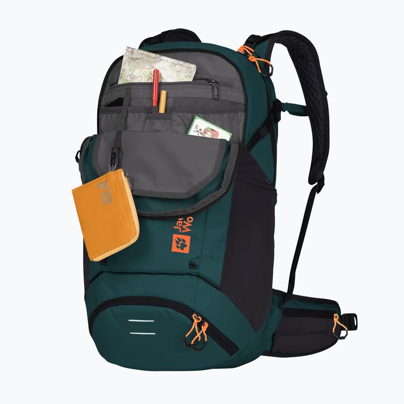 Rucsac de ciclism Jack Wolfskin Moab Jam Shape 25 l sea green 3