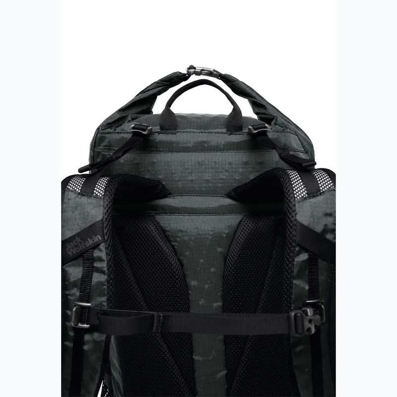 Rucsac turistic Jack Wolfskin Wandermood Rolltop 30 l slate green 8