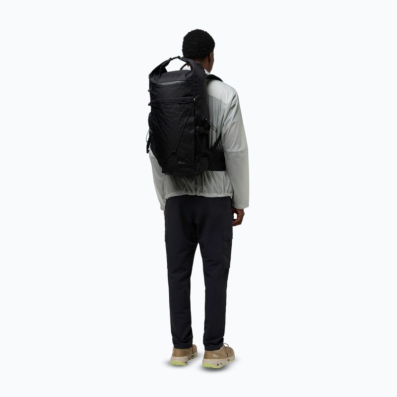 Rucsac turistic Jack Wolfskin Wandermood Rolltop 30 l granite black 14