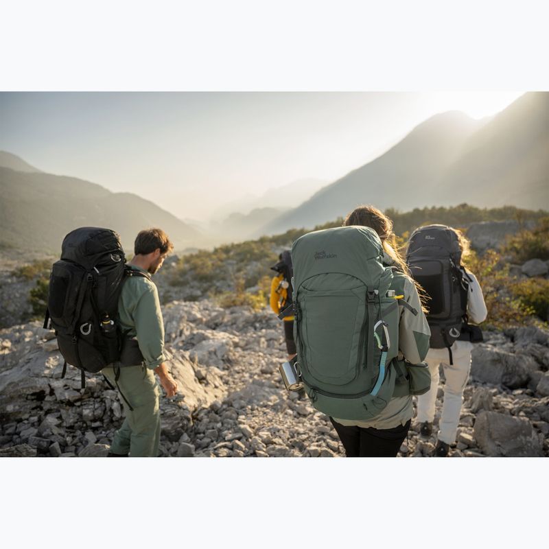 Rucsac de trekking pentru femei Jack Wolfskin Highland Trail 50+5 l hedge green 3