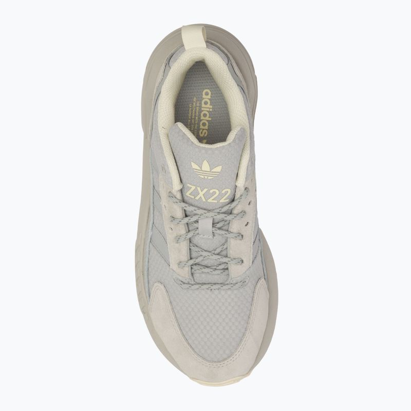 Încălțăminte pentru copii adidas ZX 22 grey two/cream white 5