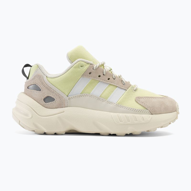 Încălțăminte pentru copii adidas ZX 22 cloud white/cloud white/almost lime 2