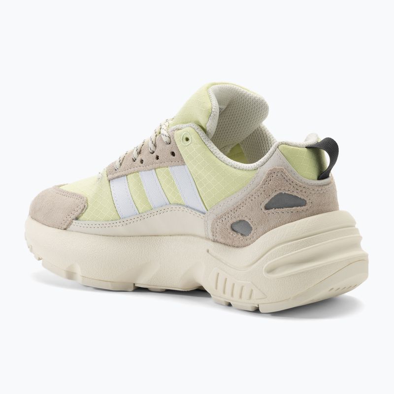 Încălțăminte pentru copii adidas ZX 22 cloud white/cloud white/almost lime 3