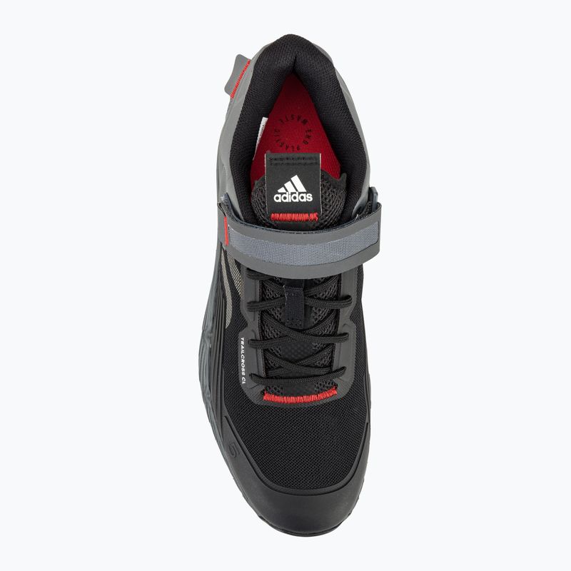 Încălțăminte de ciclism MTB pentru bărbați adidas FIVE TEN Trailcross Clip In core black/grey three/red 8