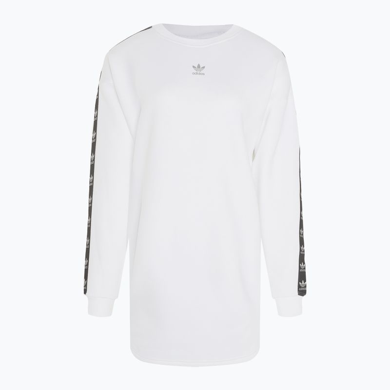 Rochie pentru femei adidas Crew Long Sleeve white