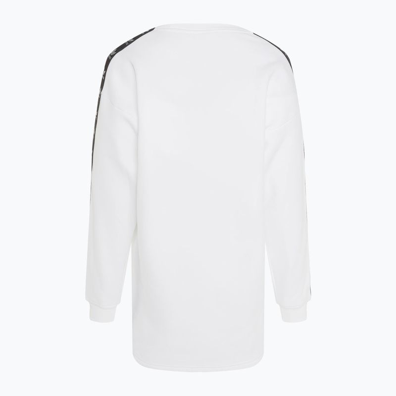Rochie pentru femei adidas Crew Long Sleeve white 2