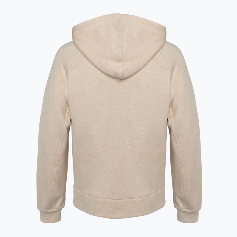 Hanorac pentru femei adidas Studio Lounge Fleece Full Zip botanic beige mel 2