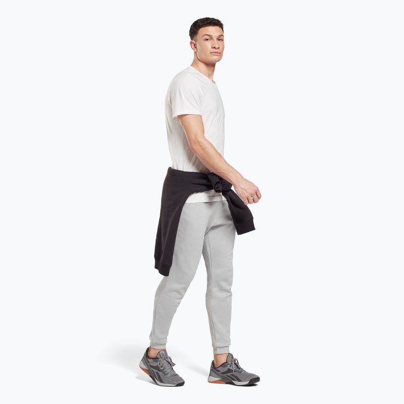 Reebok Identity Small Logo Tee alb pentru bărbați 2