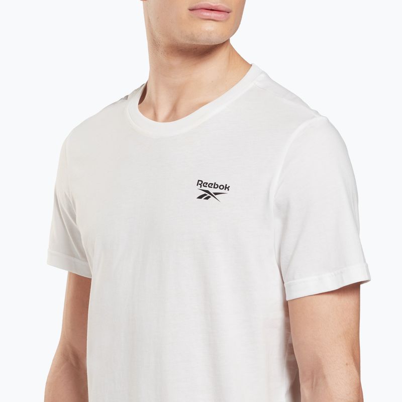 Reebok Identity Small Logo Tee alb pentru bărbați 4