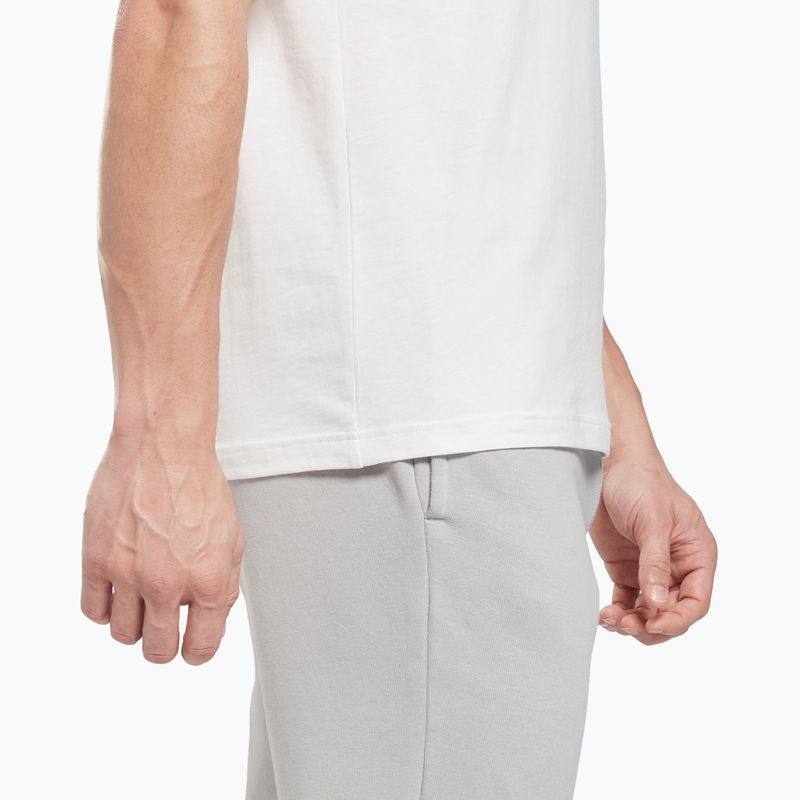 Reebok Identity Small Logo Tee alb pentru bărbați 5