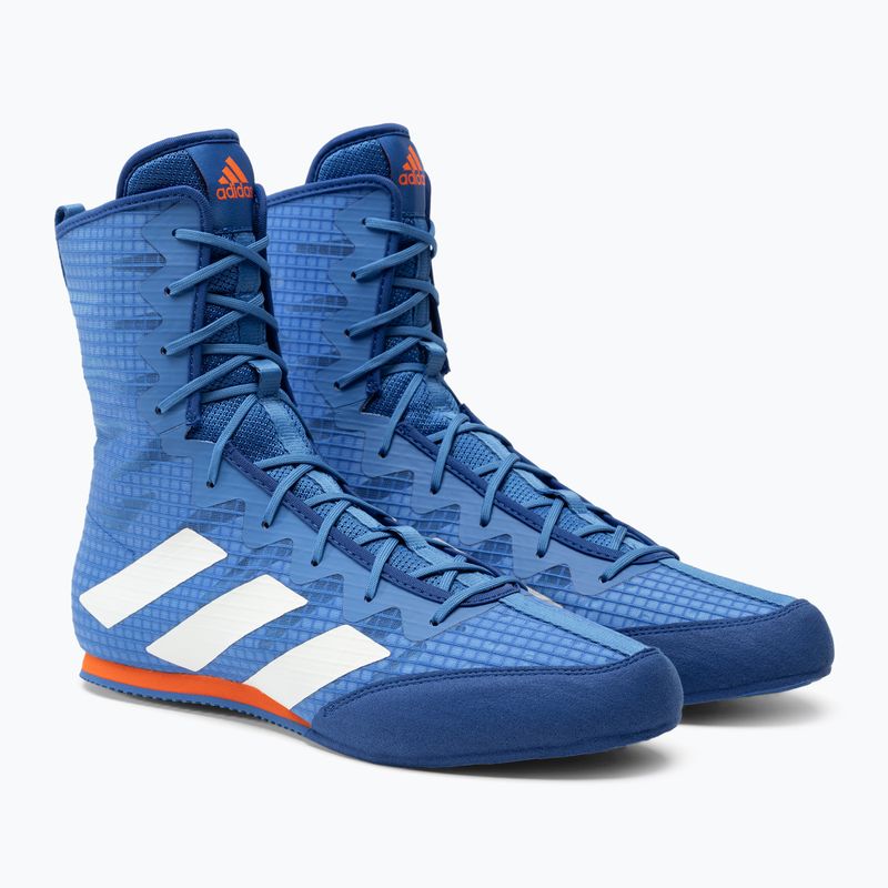 Încălțăminte de box pentru bărbați adidas Box Hog 4 albastră GW1402 4