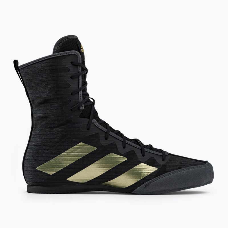 Încălțăminte de box adidas Box Hog 4 negru-galbenă GZ6116 2