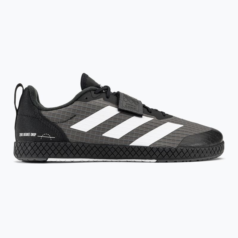 adidas The Total gri și negru pantofi de formare GW6354 2