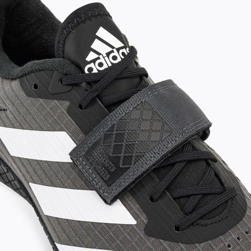 adidas The Total gri și negru pantofi de formare GW6354 8