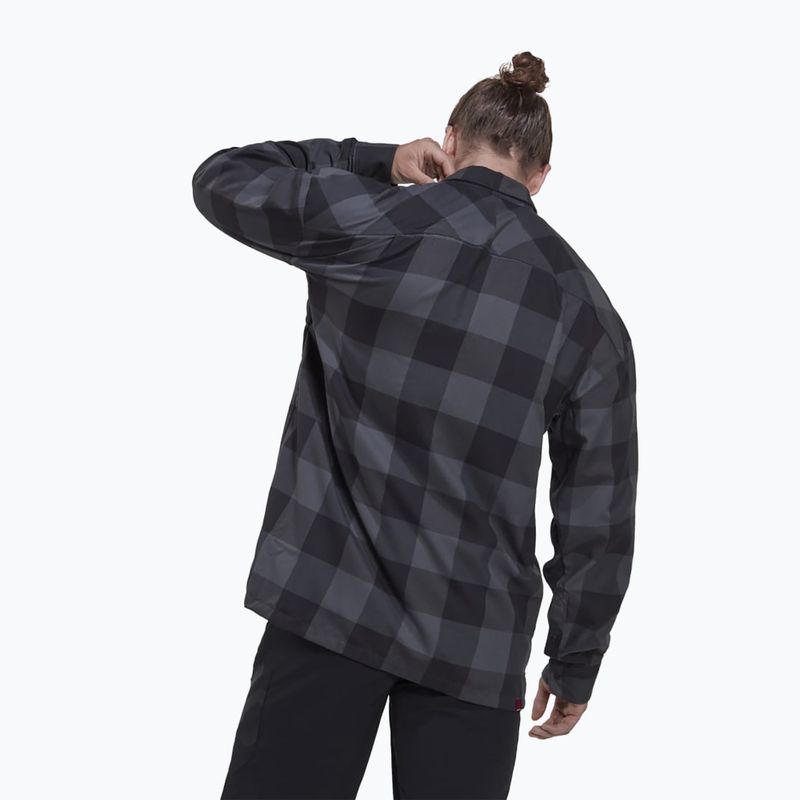 Tricou de cislism adidas FIVE TEN Brand of the Brave Flannel grey six/black 5